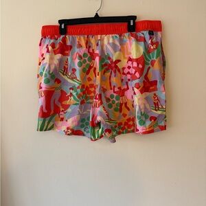 Adidas Farm Rio Collection Unisex Unitefit Colorful Patterned Shorts Size XL
